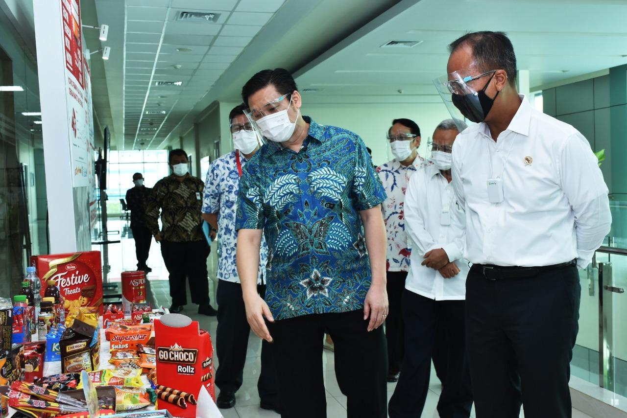 The Ministry of Industry Republic Indonesia visit Jayanti Factory Mayora Group